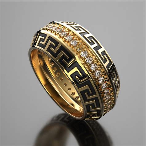 versace ringe gold|versace wedding ring.